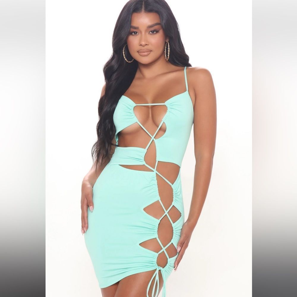 🍋NWOT Neon Dress